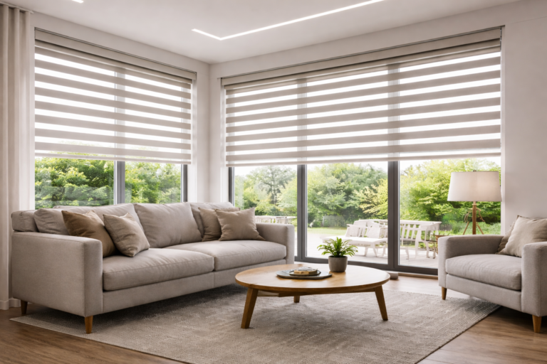 Zebra Blinds, Shades & Curtains – Smart Sizing, Quiet Fabrics & Modern Automation