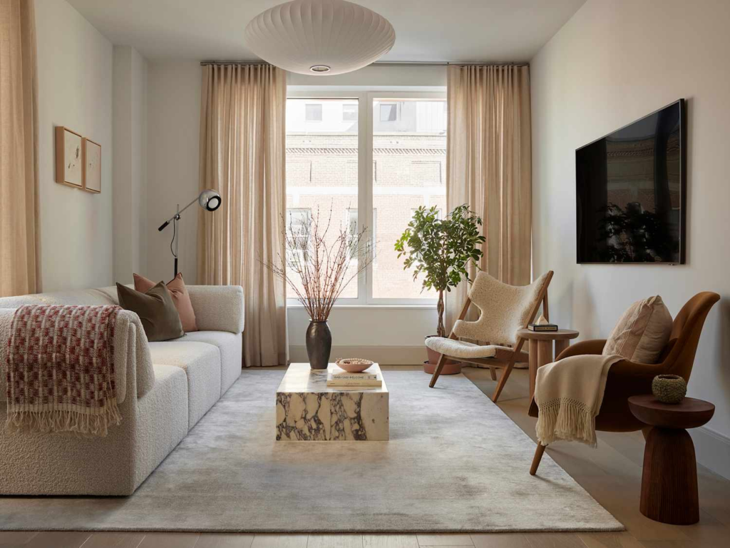 cluttered vs minimal wellness home interior comparison