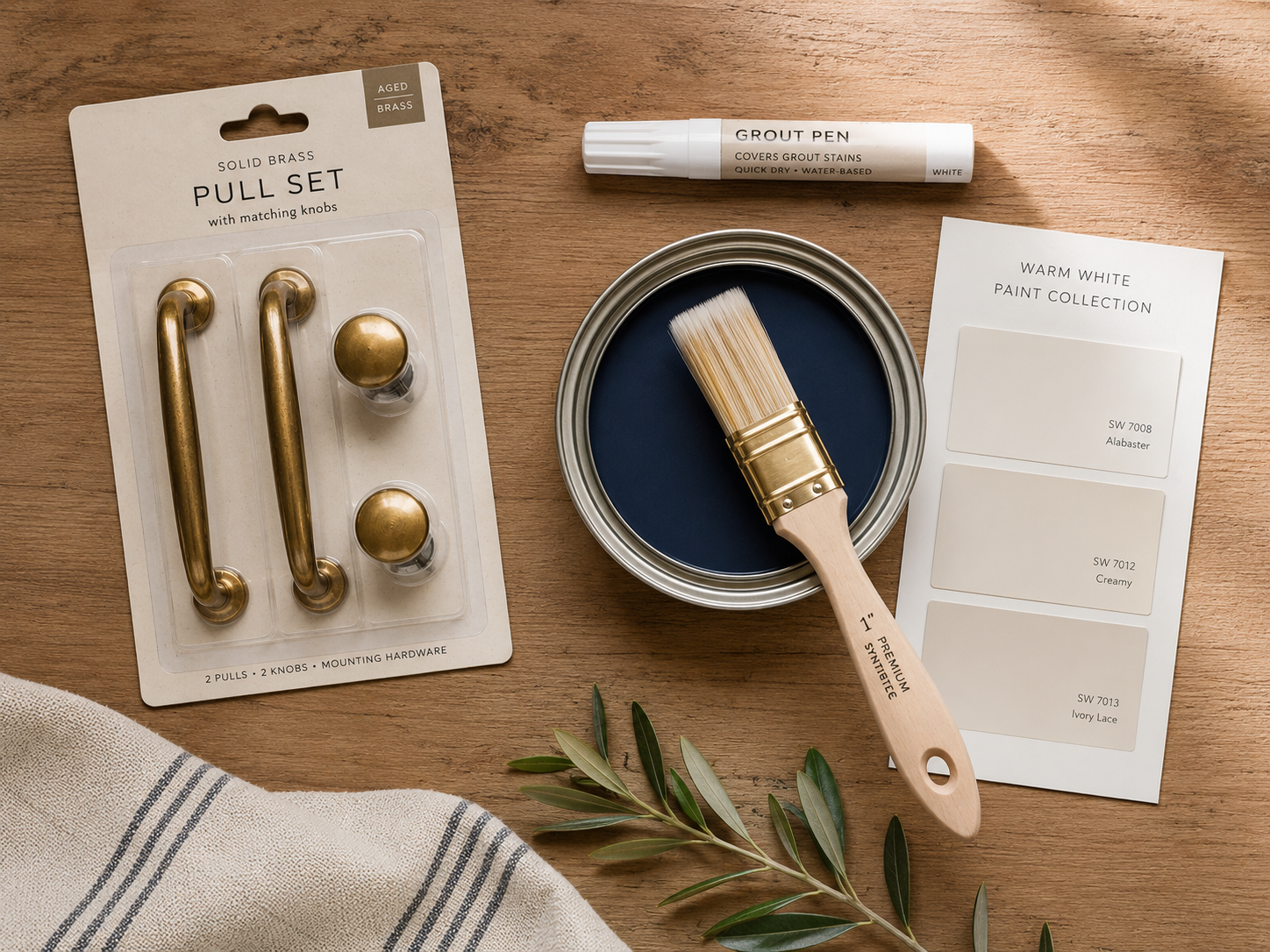 Bathroom micro-renovation materials for a budget-friendly vanity refresh