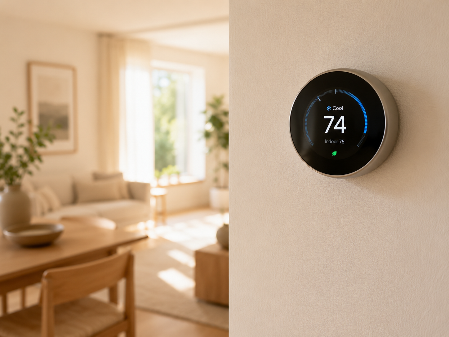 Smart thermostat settings for summer energy savings