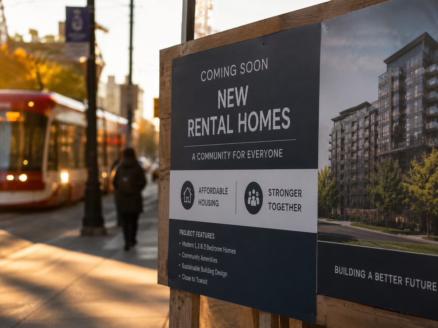 New rental homes coming to Toronto's Danforth neighbourhood as part of a mixed-income affordable housing development