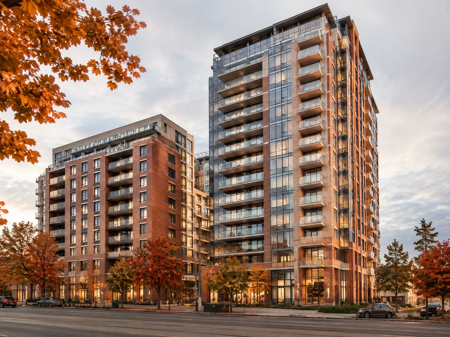 Mid-rise purpose-built rental housing development under construction in Toronto, part of a 2026 mixed-income affordable housing project