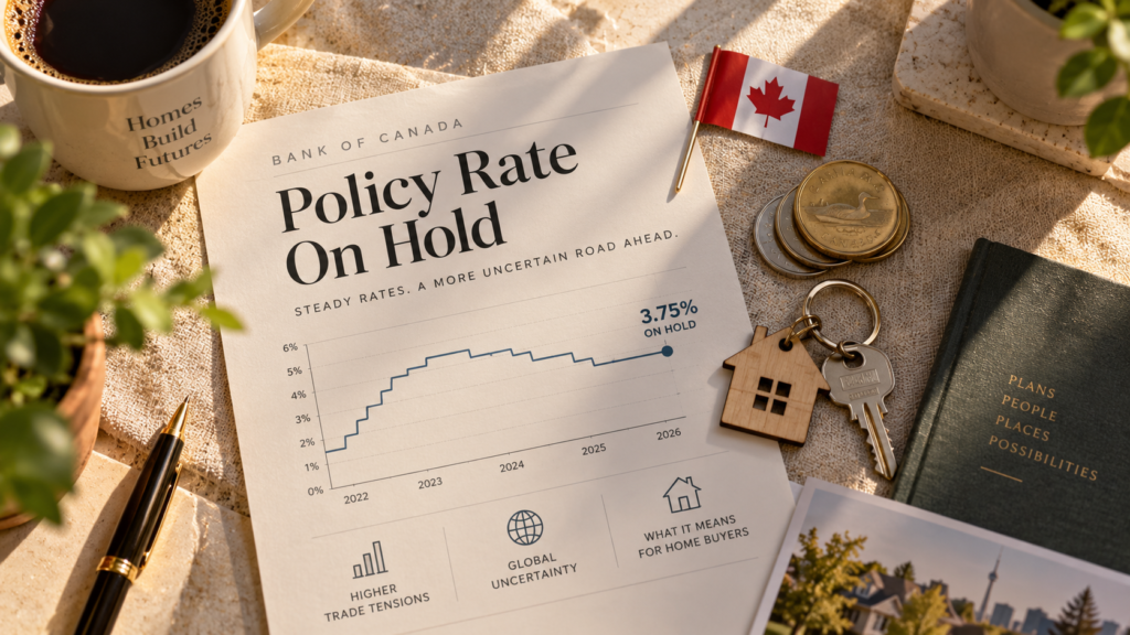The Bank of Canada Held Rates Again. The Trade War Underneath Is the Real Story for Buyers.