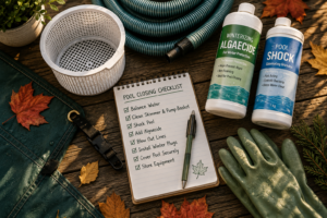 Closing Your Pool the Right Way: Ontario Fall Checklist